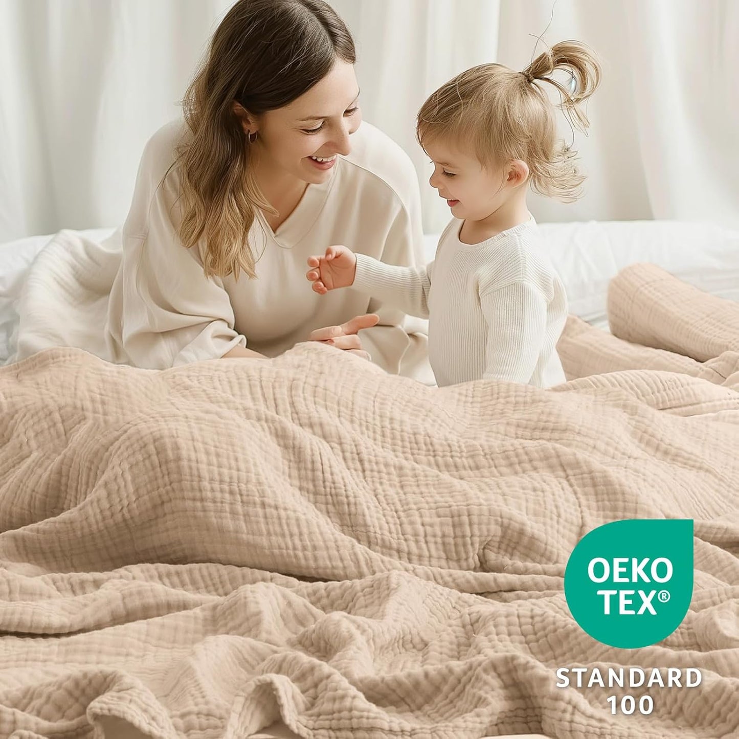 100% Cotton Muslin Blanket