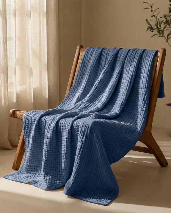 100% Cotton Muslin Blanket