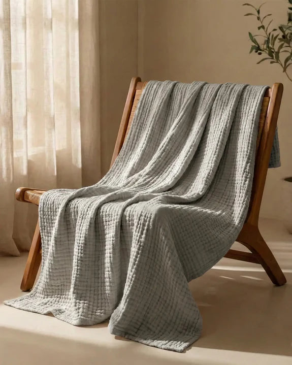 100% Cotton Muslin Blanket