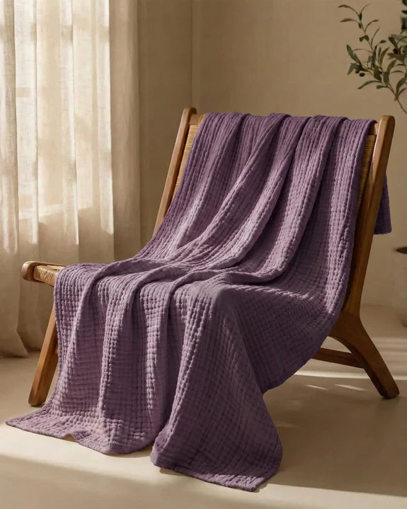100% Cotton Muslin Blanket