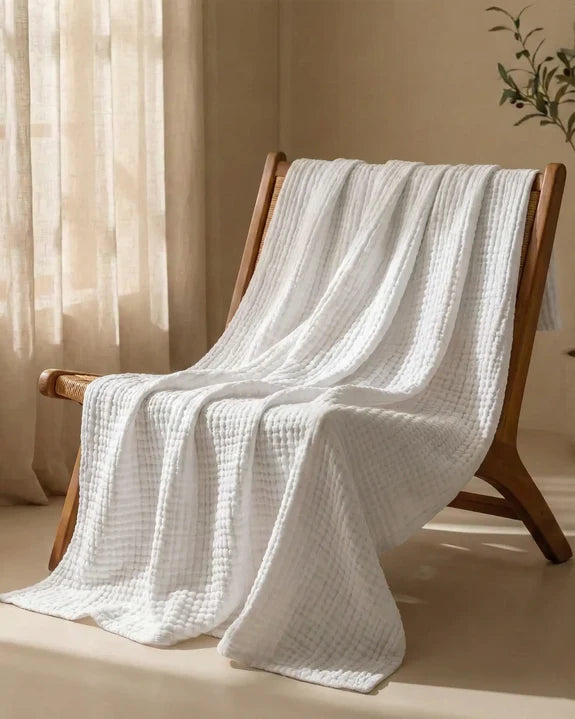 100% Cotton Muslin Blanket