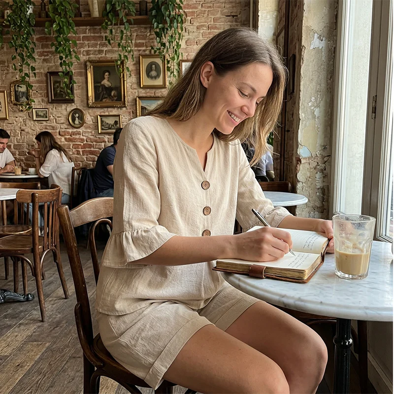 🌸 Women's Effortless Summer Cotton Set